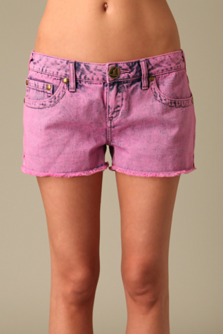 Hot Pink Acid Wash