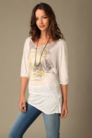 Watery Floral Tunic