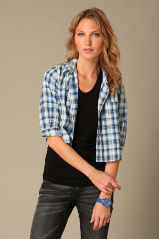 Free Cycle Cropped Work Shirt