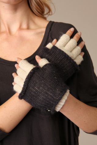 Layered Fingerless Gloves