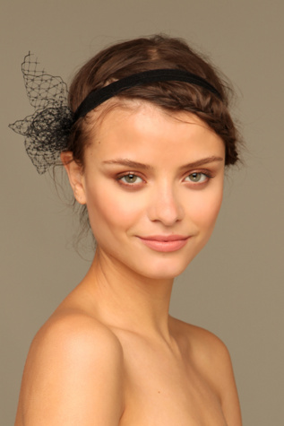 Netting Bow Headband
