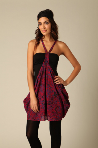 Flirty Halter Mini Dress