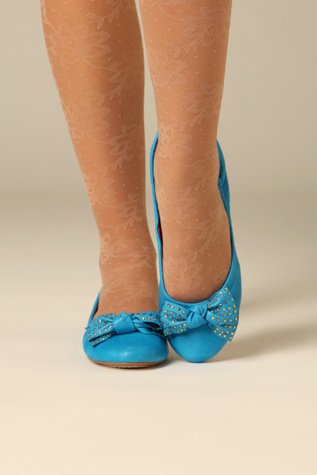 Haley Bow Stud Flats