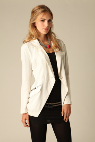 Studded Pocket Blazer
