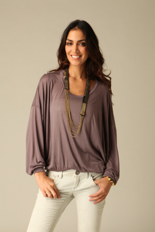 Voluminous Soft & Sheer Top
