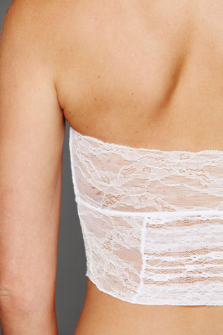 Cropped Lace Tube