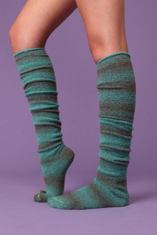 Snow Stripe Over The Knee