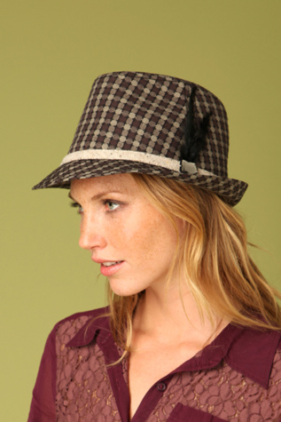Feather Menswear Hat