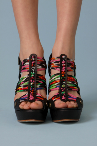 Roma Knotted Strap Platform by Cynthia Vincent