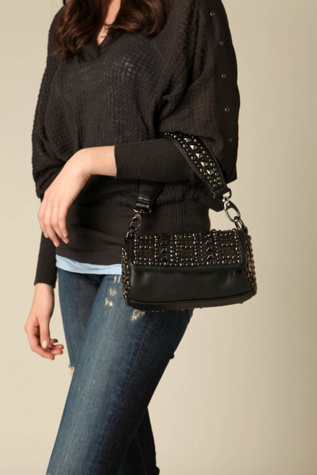Studded Mini Hobo