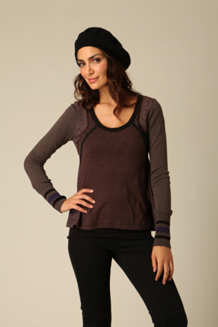 Ribbon And Lace Top