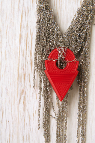 Silver and Red