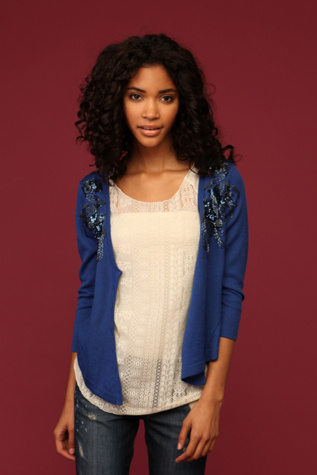 Beaded Wings Cardigan