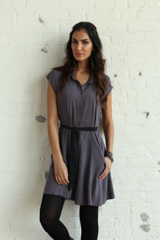 We The Free Tie Shirt Dress