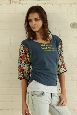 Freecycle Scarf Sleeve Tee