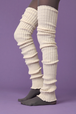 Super Long Cable Knit Leg Warmer