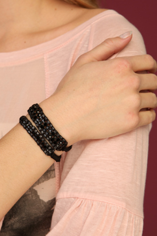 Black Shashi Bracelet