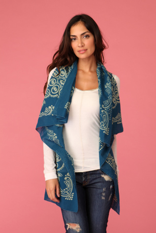 Bandana Print Teal