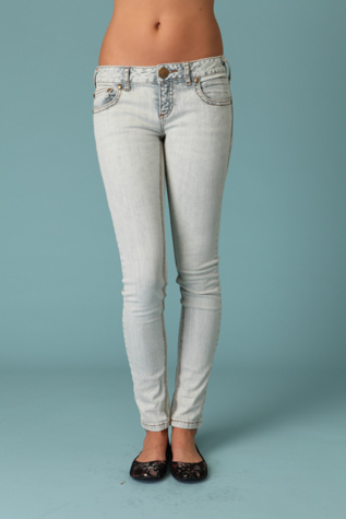 FP Super Skinny Acid Bleach Jeans