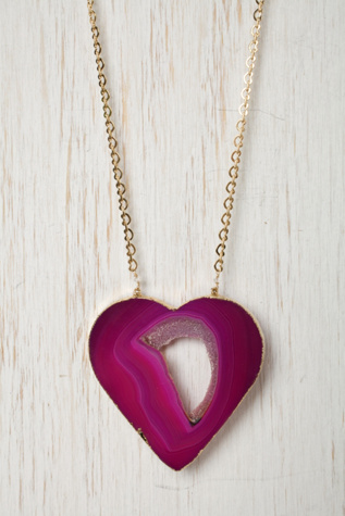 Free People Clothing Boutique > Missing Piece Heart Necklace