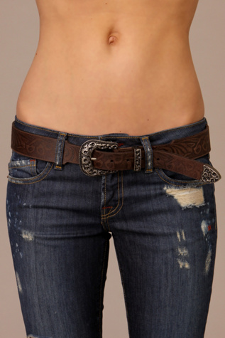 Tipped Western Belt