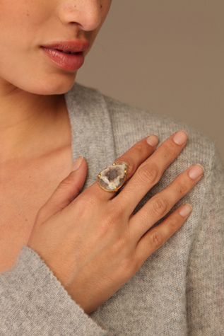 Lucia Teardop Ring