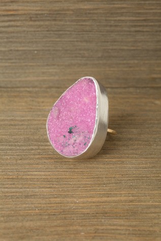Pink Calcite Ring