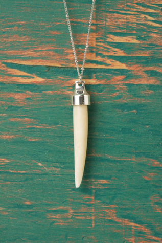 Tiger Tooth Necklace