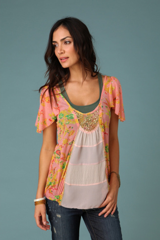 Dehli Blooms Top