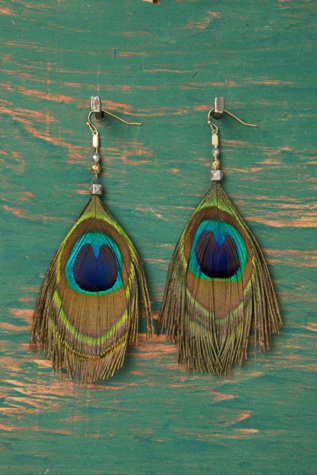 Peacock Earring