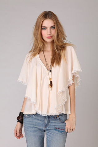 Seneca Rising Aurora Ruffle Top