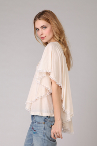 Seneca Rising Aurora Ruffle Top
