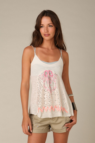 Sequined Ribbons Tank