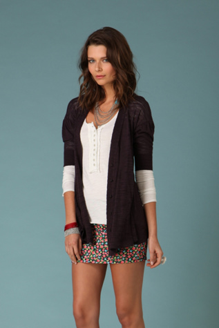 Printed Knit Layering Mini