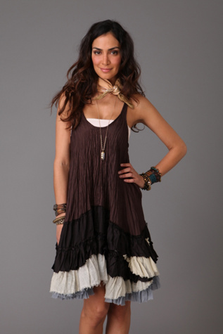 Streamer Ruffle Dress