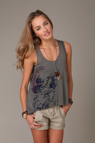 Button Me Up Tank