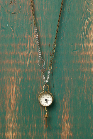 Time in A Bubble Necklace