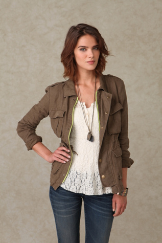 Military Shirt Jacket