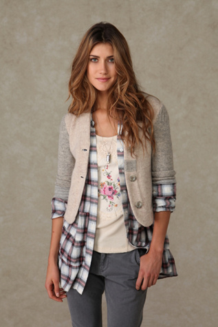 We the Free Colorblock Cardigan