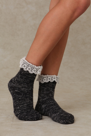 Heather Rag Sock