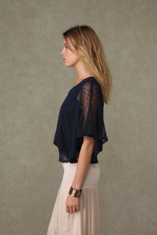 Voluminous Mesh Top
