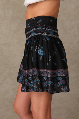 Paisley Floral Skirt
