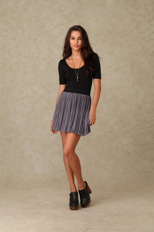 Mini Pleat Skirt