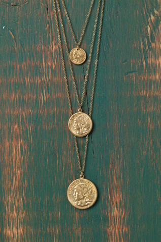Roman Coin Necklace