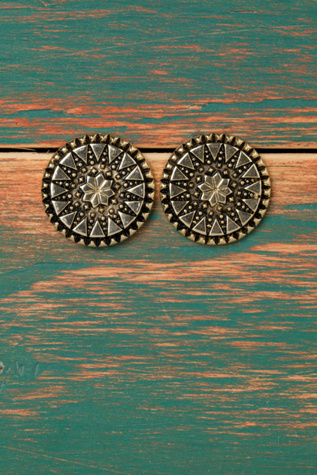 Sundial Earrings