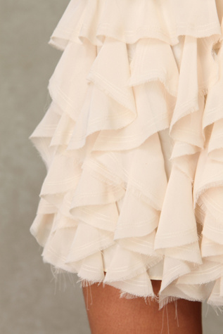 Chiffon Ruffles Skirt