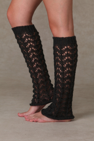 Lacey Crochet Legwarmer