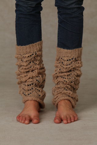 Lacey Crochet Legwarmer