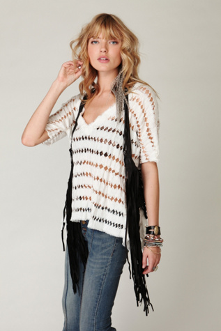 Wrapped in Fringe Vest Belt