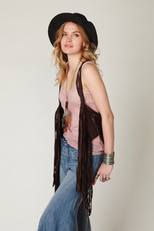 Wrapped in Fringe Vest Belt